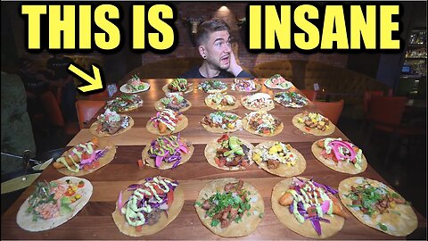 $200 LUXURY LOBSTER TACO CHALLENGE THAT'S NEVER BEEN COMPLETED! The "Death by Tacos" Challenge