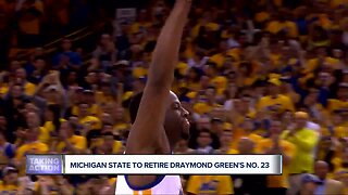 Michigan State to retire Draymond Green's number