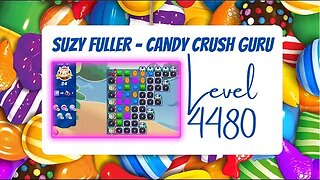 Candy Crush Level 4480 Talkthrough, 24 Moves 0 Boosters