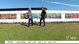 North America's largest outdoor photo exhibition, The Fence, is in Sarasota’s Nathan Benderson Park