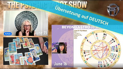 🔎 ASTRO & TAROT Wochenvorschau vom 15./16. Juni 2024📽🔮✨