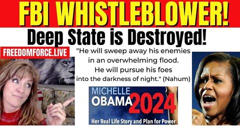 New Freedom Force Battalion: FBI Whistleblower, Destroy Deep State - Article 3, Obama 2024, 7-13-22