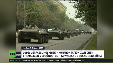 Vor 30 Jahren: Bürgerkrieg im Zentrum von Moskau