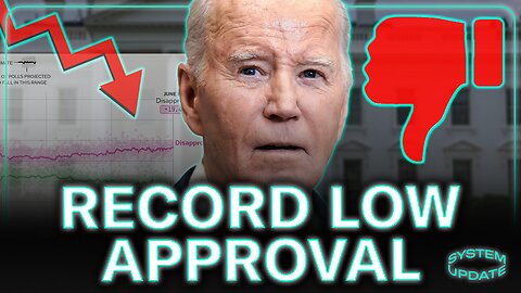 Biden's Approval Ratings Reach Record Low After Trump Verdict; Media Denies Election Year Realities