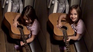 Daughter sings Dad her song