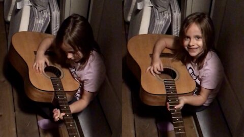 Daughter sings Dad her song