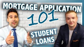 How to Fill Out a Mortgage Application | Do STUDENT LOANS Impact My Chances?