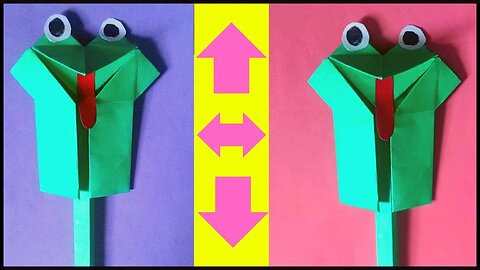 How to Make Crazy Frog Moving Paper Toys | Easy Paper Craft | Paper Toys