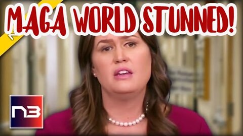 MAGA WORLD STUNNED! Sarah Sanders Makes UNEXPECTED Health Announcement