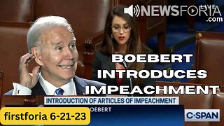 Boebert Introduces Articles of Impeachment