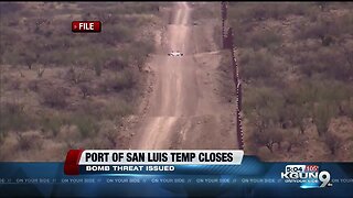 Bomb threat temporarily shuts down Port of San Luis near Yuma