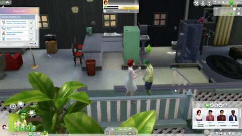 The Sims 4 Plant Sim Scenario Part 1