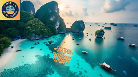 Breathtaking Sunset Over Koi Phi Phi Island, Thailand | Paradise Unveiled