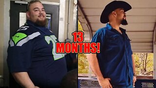 186.9 Pounds Lost In Just 13 Months! How Did He Do It?