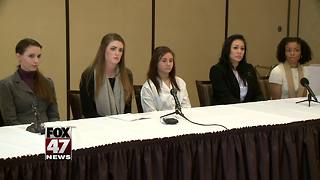 Victims of Larry Nassar turn sights to MSU, others after federal sentencing