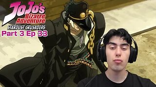 A TRUE MAN | Jojo's Bizzare Adventure Part 3 Ep 33 | REACTION