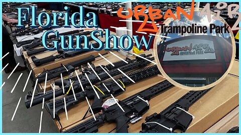 We Hit The GUN SHOW & URBAN AIR All in One Day 😎 #florida #ammo #gunshow #freedomsticks #viral