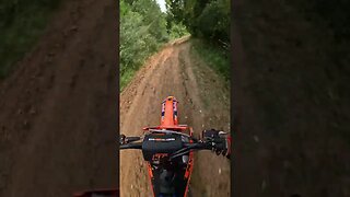 Riding My Private Motocross Track In Appalachia Again! (VERT)