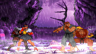 MUGEN - Evil Sakura & Evil Karin vs. Evil Ryu & Evil Ken - Download