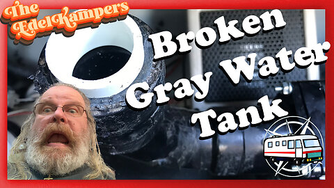 How We Repaired Our Gray Water Tank at Colorado River RV Campground