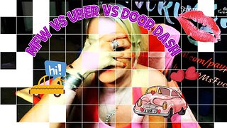 MFW vs UBER vs Door Dash & Lady of the night Drive-Thru #MFW #foodlover #Lmao