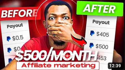 Earn $500 Monthly From Affiliate Marketing | Affiliate marketing from beginner in 2023