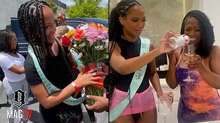 Kandi Turns Up Wit Daughter Riley For Her 21st B-Day In Turks & Caicos! 🥳