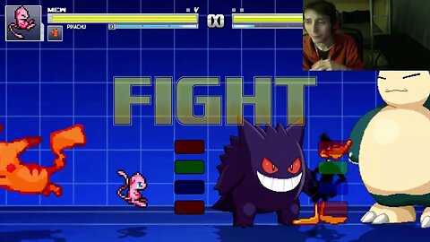 Pokemon Characters (Pikachu, Gengar, Snorlax, And Mew) VS Daffy Duck In An Epic Battle In MUGEN