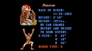 Street Fighter 2- Champion Edition - Dhalsim (Arcade) Hardest MAME