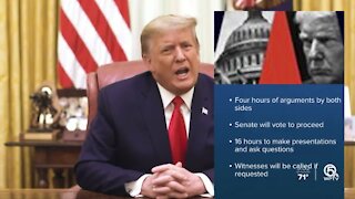 Schedule released for impeachment trial of former President Donald Trump