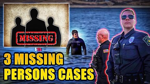 COPS ALERTED!! Divers FOUND Truck Working 3 MISSING Persons Cases!!