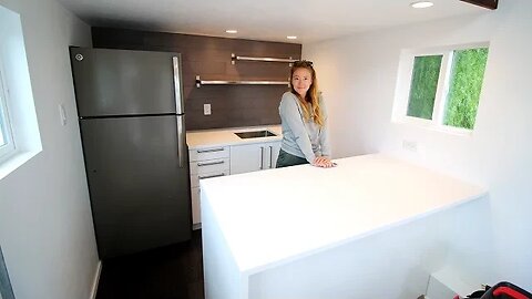 Tiny House Custom Ikea Countertops ... REAL NICE