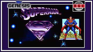 Start to Finish: 'Superman' gameplay for Sega Genesis - Retro Game Clipping