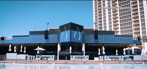 Las Vegas clubs, pools prepare to reopen amid loosening COVID-19 safety precautions