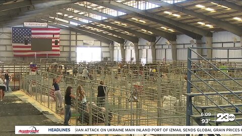 Local FFA and 4H students competing at California Youth Ag Expo