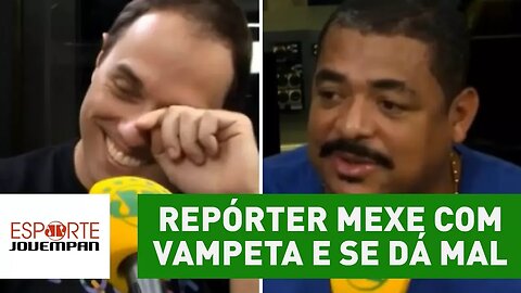 REPÓRTER MEXE com VAMPETA e SE DÁ MAL AO VIVO!