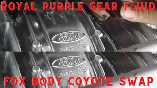 Fox Body Mustang Coyote Swapped Fluid Filling