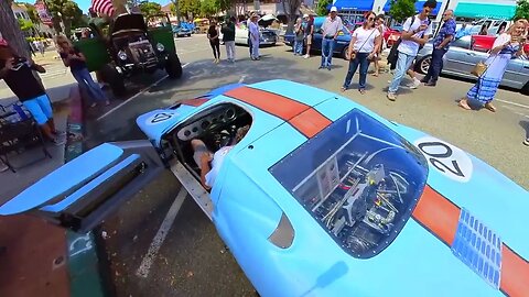 1962 Kellison GT-40K - Pacific Grove Concours Auto Rally - August 18, 2023 #classiccars #insta360