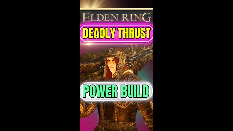 Deadly Thrust Build Ancient Meteoric Ore Greatsword Elden Ring Shadow Of The Erdtree DLC