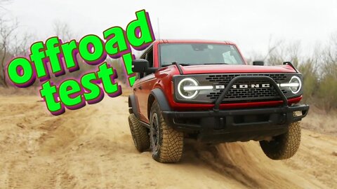 2022 Bronco Off Road Test Drive | #savethemanuals