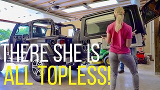 2020 Jeep Wrangler Hard Top & Door Removal (30 Amp RV Outlet)