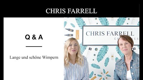 Lange und schöne Wimpern I Q & A Chris Farrell