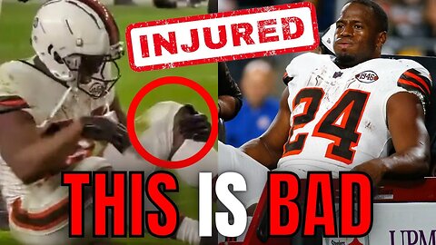 Browns Star RB Nick Chubb Suffers HORRIFIC Knee Injury, So Bad That They WOULDN'T Show THIS Replay!