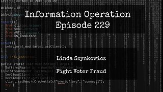 IO Episode 229 - Linda Szynkowicz - Fight Voter Fraud 4/2/24