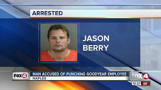 Man Accused of Punching Goodyear Employee