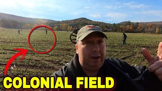 We traveled 1,200 miles to go metal detecting here! In search of colonial coins and relics.