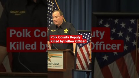 Polk County Sheriff Deputy killed in crossfire ￼#shorts #polkcounty #florida