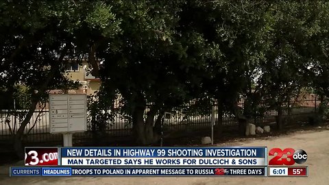 Man targeted in drive-by shooting has connection to Dulcich & Sons