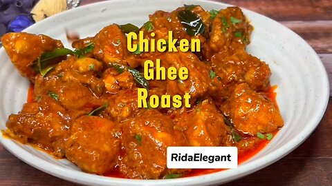 Chicken Ghee Roast Recipe _ Cook by Rida Elegant