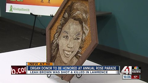 KS shooting victim honored for organ donations